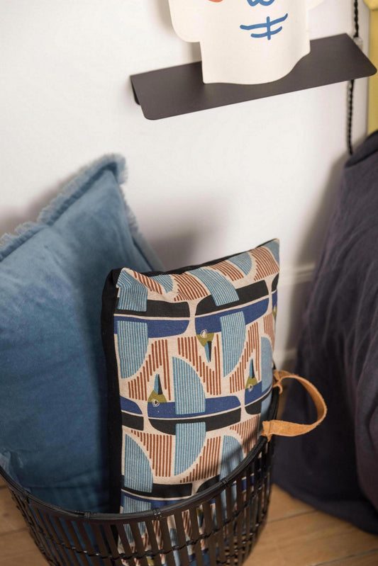 cuscino tinta unita fara acciaio, colore acciaio, taglia 45 x 45. ideale come complemento d’arredo su divani, poltrone o letti