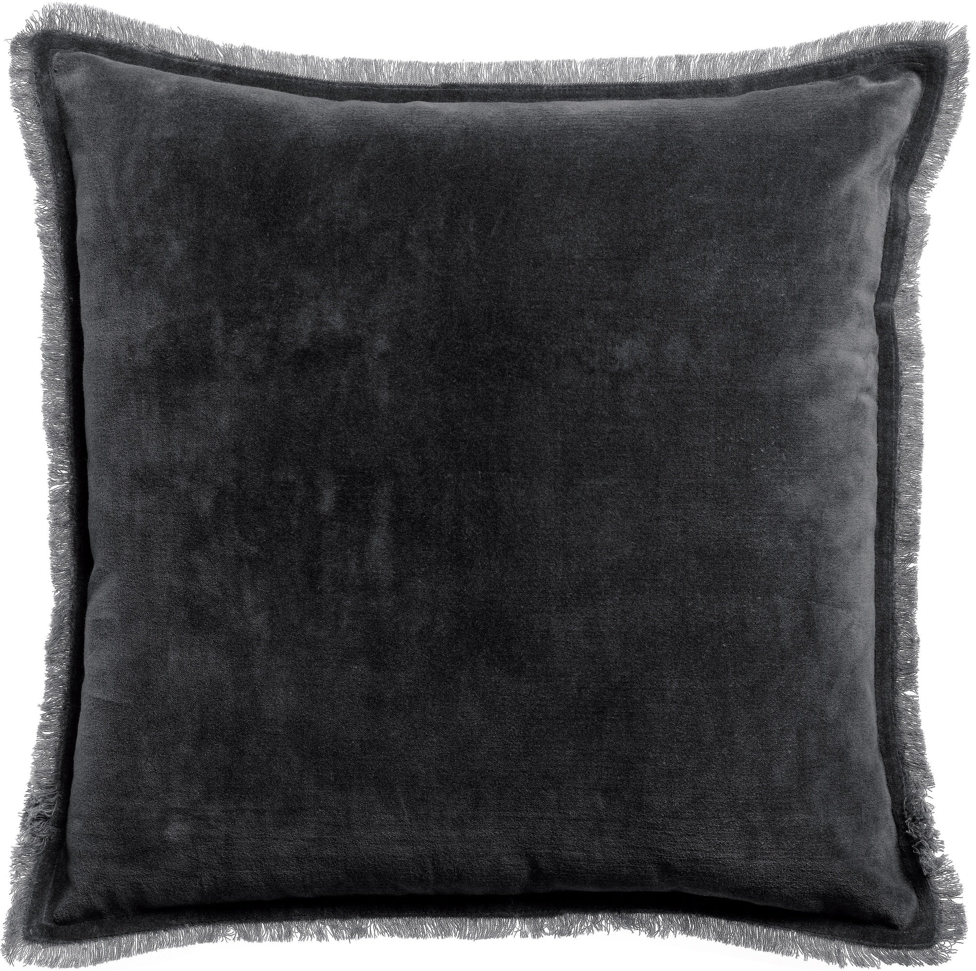 cuscino tinta unita fara caviale, colore caviale, taglia 45 x 45. cuscino da interno elegante, perfetto per arredare soggiorno o camera da letto