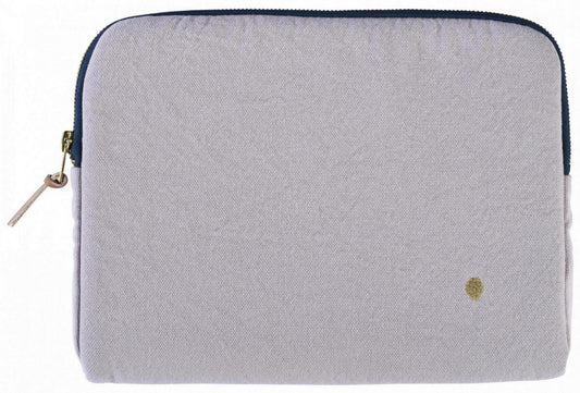 custodia per computer iona pepe rosa, colore pepe rosa, taglia 15-16"". vista frontale della custodia in tessuto eco su sfondo neutro