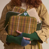 custodia per computer scotty marrone, colore marrone, taglia 13-14"". custodia elegante e resistente per computer portatile