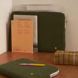 custodia per computer iona cavolo riccio, colore cavolo riccio, taglia 13-14"". custodia elegante e resistente per computer portatile