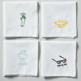 fazzoletto hankie smile giallo, colore giallo, taglia 25 x 25. dettaglio del prodotto da bagno