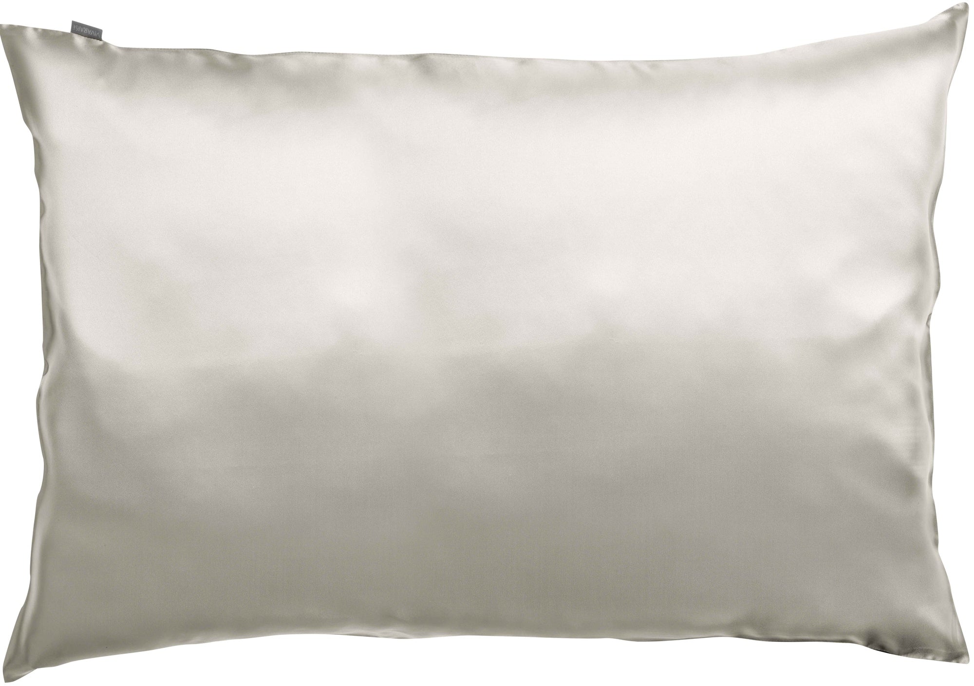 federa ashley perla, colore perla, taglia 50 x 75. federa per cuscino in tessuto naturale mostrata su fondo neutro