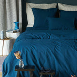 federa celeste uragano, colore uragano, taglia 50 x 70. perfetta per rivestire cuscini da letto o decorativi con stile e comfort