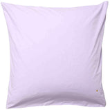 federa celeste lilla, colore lilla, taglia 65 x 65. federa per cuscino in tessuto naturale mostrata su fondo neutro