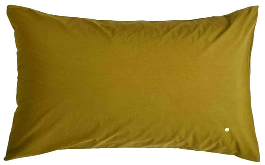 federa celeste noci, colore noci, taglia 80 x 50. federa per cuscino in tessuto naturale mostrata su fondo neutro