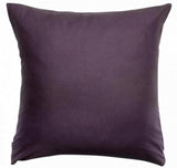 federa zeff uva, colore uva, taglia 65 x 65. federa per cuscino in tessuto naturale mostrata su fondo neutro