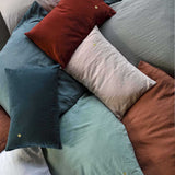 federa per cuscino mona celadon, colore celadon, taglia 80 x 80. ispirazione per l’arredamento