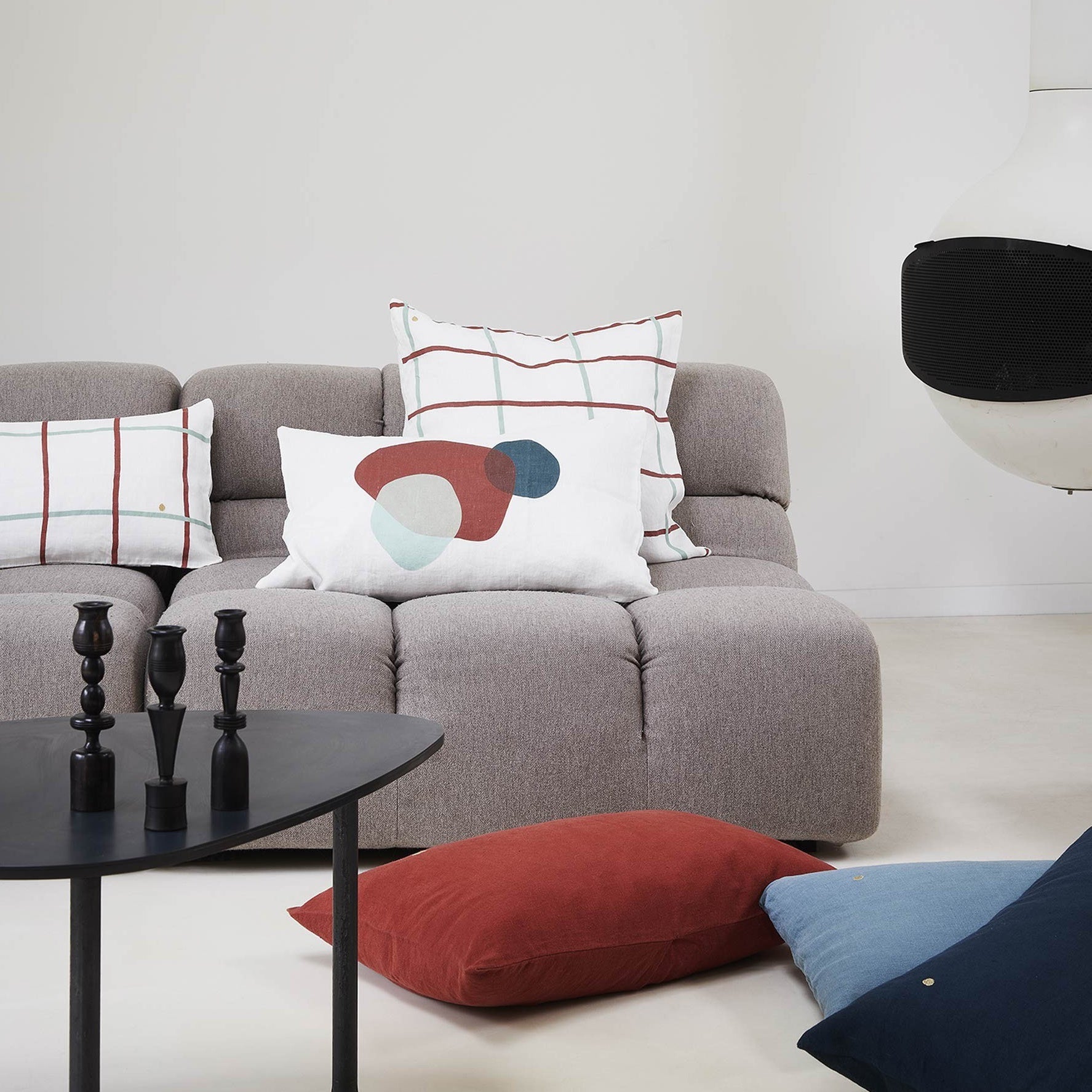 fodera per cuscino carl caramello, colore caramello, taglia 50 x 50. ispirazione per l’arredamento