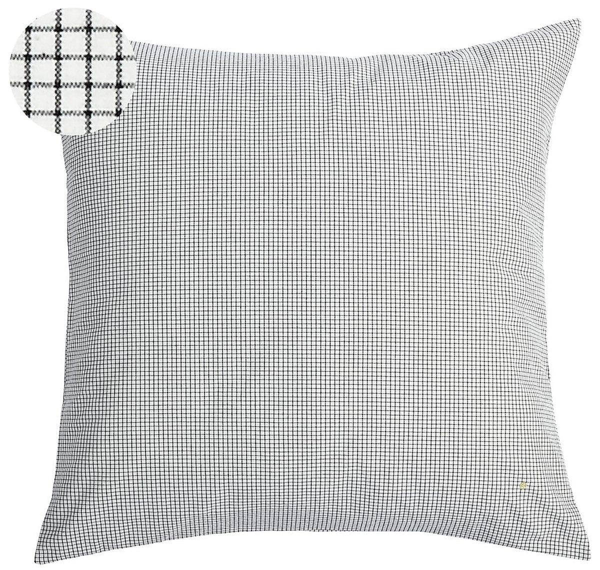 federa per cuscino gustave caviar, colore gustave caviar, taglia 80 x 80. federa per cuscino in tessuto naturale mostrata su fondo neutro