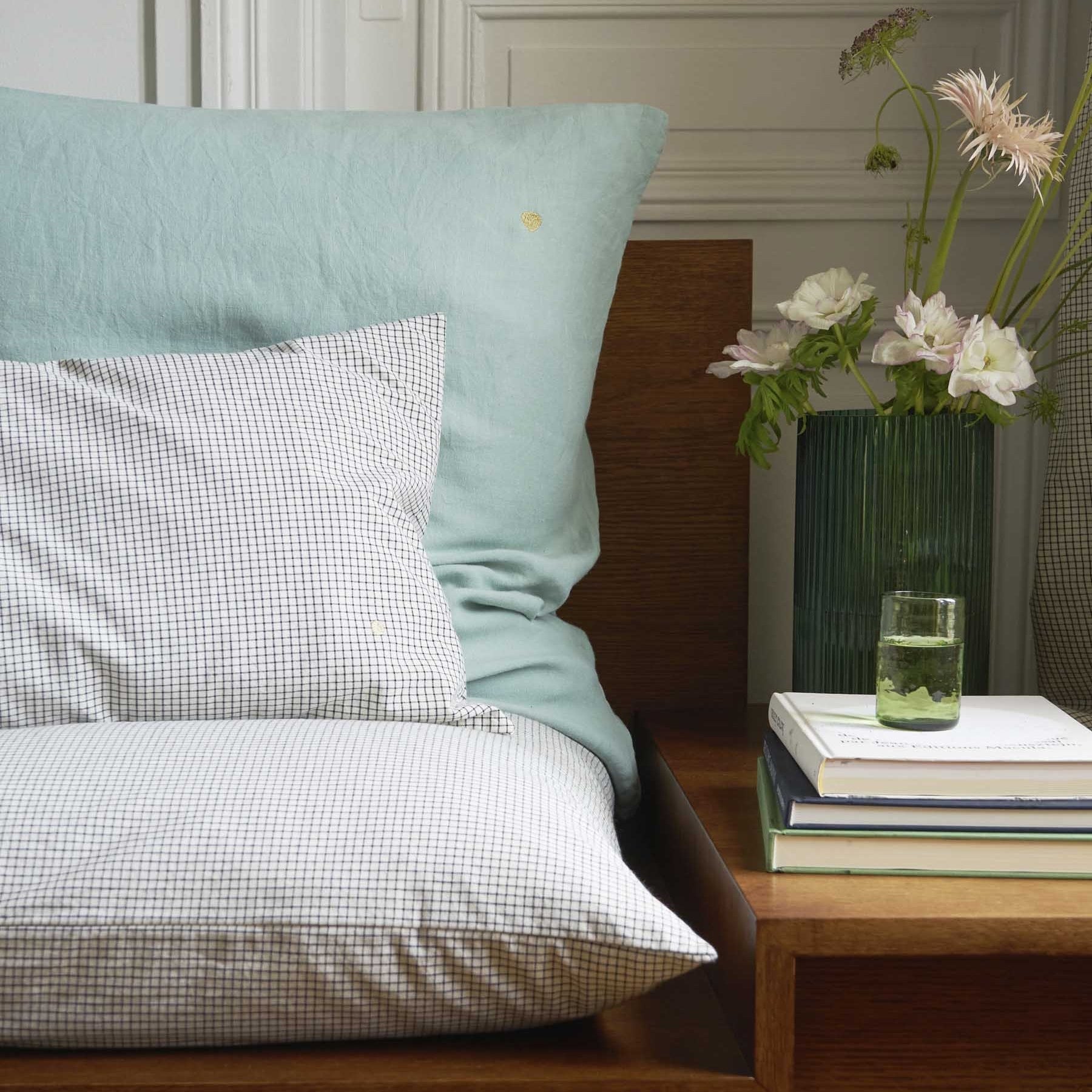 federa per cuscino gustave caviar, colore gustave caviar, taglia 80 x 80. ispirazione per l’arredamento