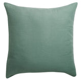 federa kala salvia, colore salvia, taglia 65 x 65. federa per cuscino in tessuto naturale mostrata su fondo neutro