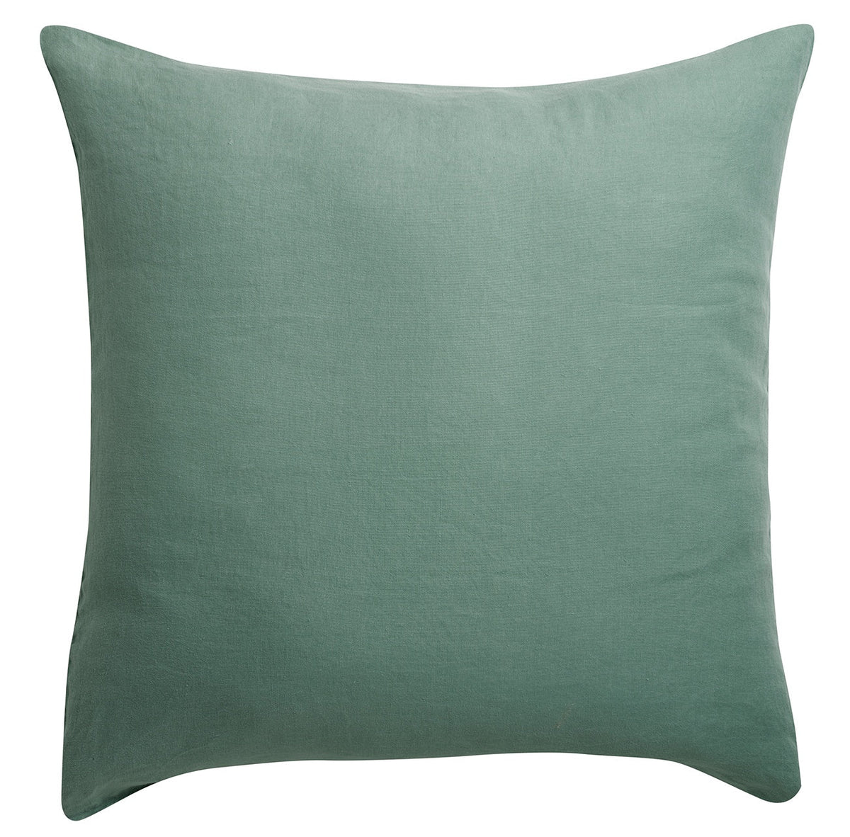 federa kala salvia, colore salvia, taglia 65 x 65. federa per cuscino in tessuto naturale mostrata su fondo neutro