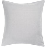 federa zeff perla, colore perla, taglia 65 x 65. dettaglio tecnico della chiusura del cuscino