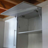 braccetto a gas 80n, set di componenti mostrato su sfondo neutro