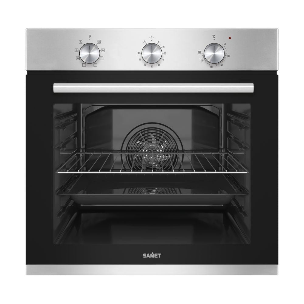 giove forno incasso elettrico multifunzione inox timer meccanico, forno da incasso dal design moderno e compatto