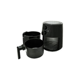 friggitrice ad aria luxell af04 girasole 5,5 litri 1500 watt, cuoce patatine, pollo e molto altro con aria calda