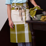 grembiule bistrot la nonna pistacchio, colore pistacchio, taglia 70 x 85. confezionato in 100% cotone bio, resistente e perfetto per l’uso intensivo