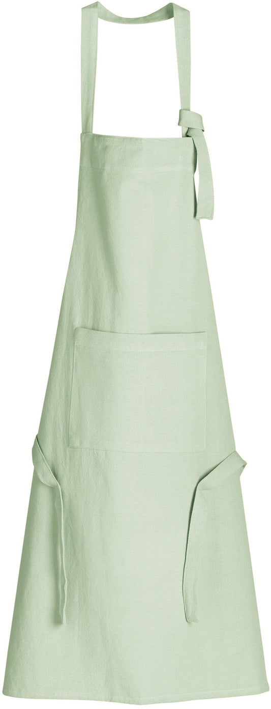 grembiule da cucina ada celadon, colore celadon, taglia 72 x 85. grembiule  su sfondo neutro per una visione chiara del prodotto