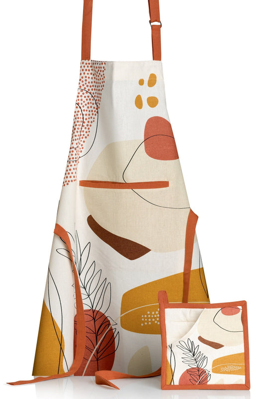 grembiule da cucina legno multico, colore multico, taglia 72 x 85. grembiule  su sfondo neutro per una visione chiara del prodotto 1326