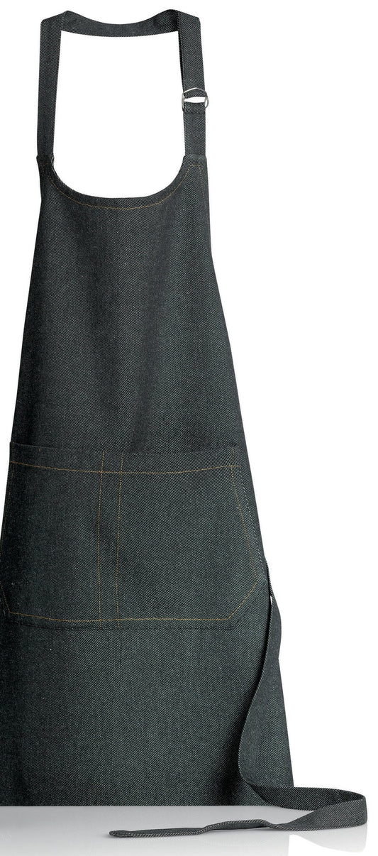 grembiule da cucina davis nero, colore nero, taglia 85 x 70. grembiule  su sfondo neutro per una visione chiara del prodotto 884