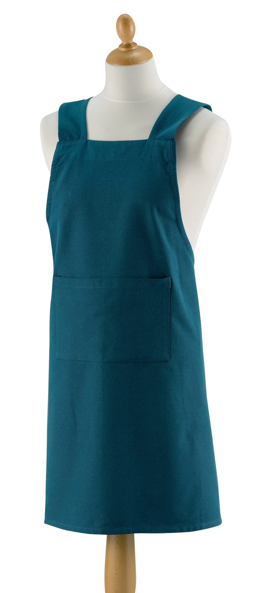 grembiule da cucina gen pavone, colore pavone, taglia 120 x 85. grembiule  su sfondo neutro per una visione chiara del prodotto