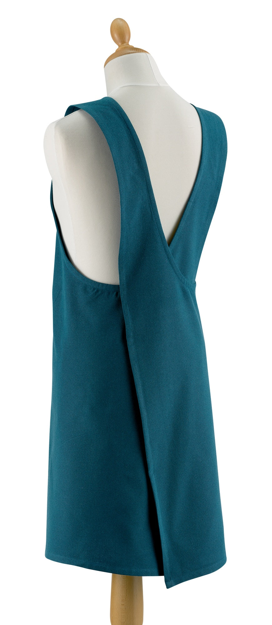 grembiule da cucina gen pavone, colore pavone, taglia 120 x 85. realizzato in 80% cotone riciclato 20% poliestere, resistente e comodo per l’uso quotidiano in cucina