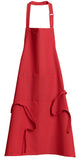 grembiule da cucina dario rosso, colore rosso, taglia 85 x 72. grembiule  su sfondo neutro per una visione chiara del prodotto