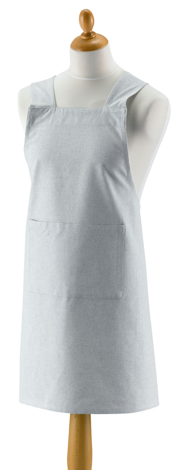 grembiule da cucina riciclato gen perla, colore perla, taglia 120 x 85. grembiule  su sfondo neutro per una visione chiara del prodotto