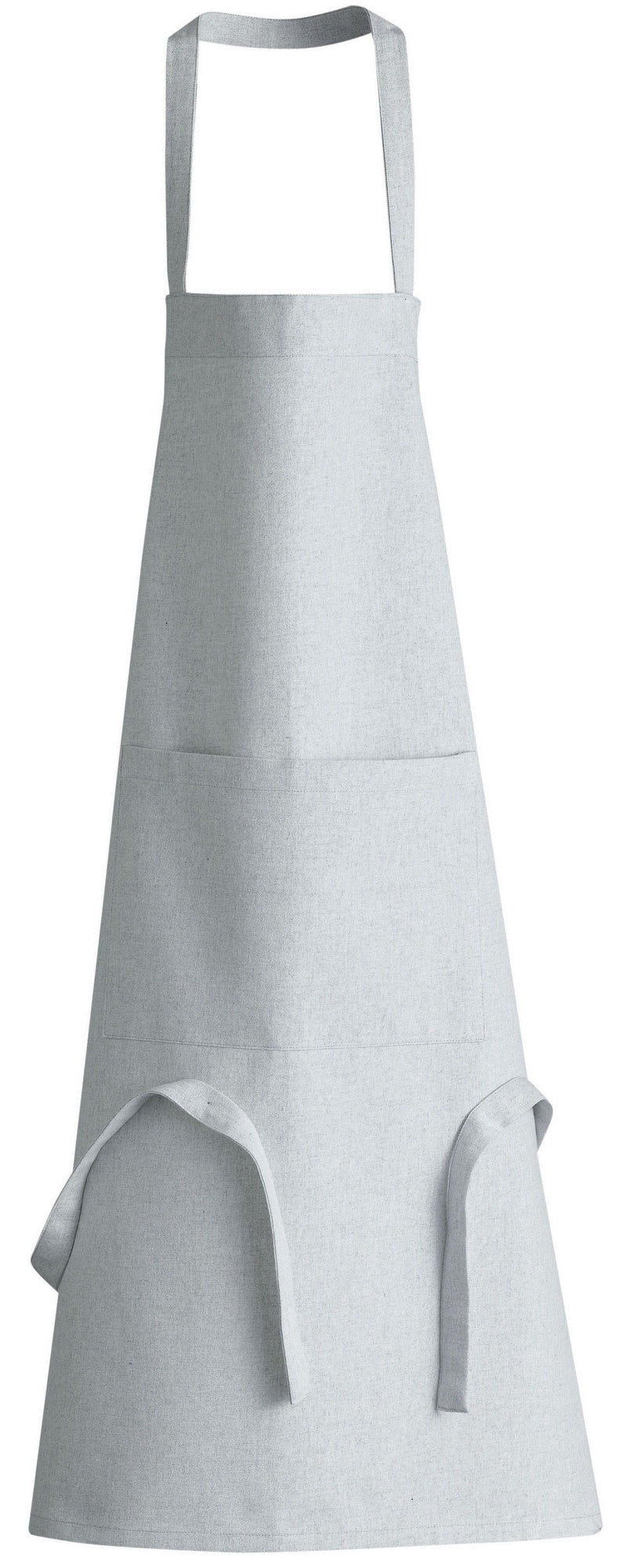 grembiule da cucina riciclato dario perla, colore perla, taglia 85 x 72. grembiule  su sfondo neutro per una visione chiara del prodotto