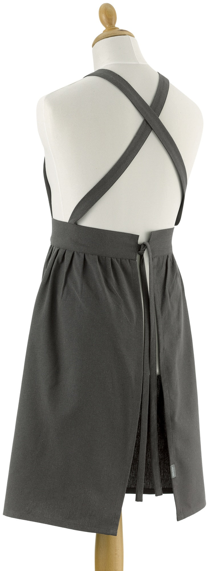 grembiule da cucina riciclato eva ombra, colore ombra, taglia 95 x 85. realizzato in 80% cotone riciclato 20% poliestere, resistente e comodo per l’uso quotidiano in cucina