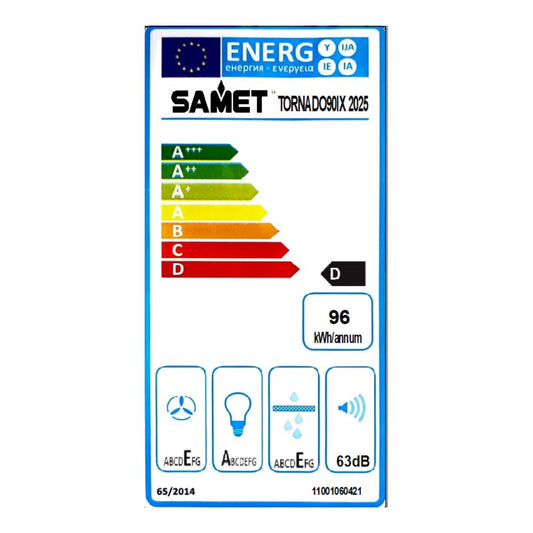 gruppo cappa sottopensile tornado 90 motore singolo inox samet classe d, dettaglio di guide, supporti e sistemi scorrevoli