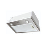 samet gruppo cappa incasso sottopensile bianco luce led potenza aspirante 520 m3/h 3 livelli gruppo52, gruppo tecnico per mobili visto frontalmente
