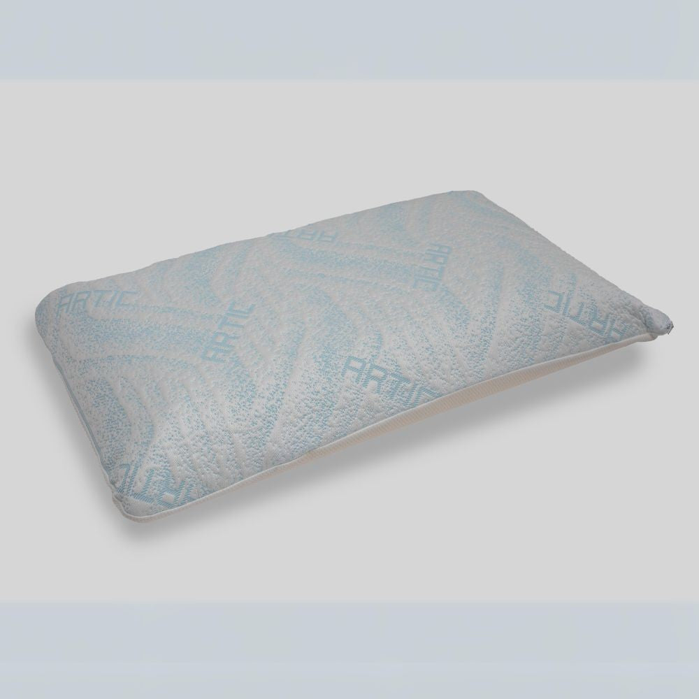 guanciale memory maglina artic h.13, guanciale ergonomico per un riposo confortevole