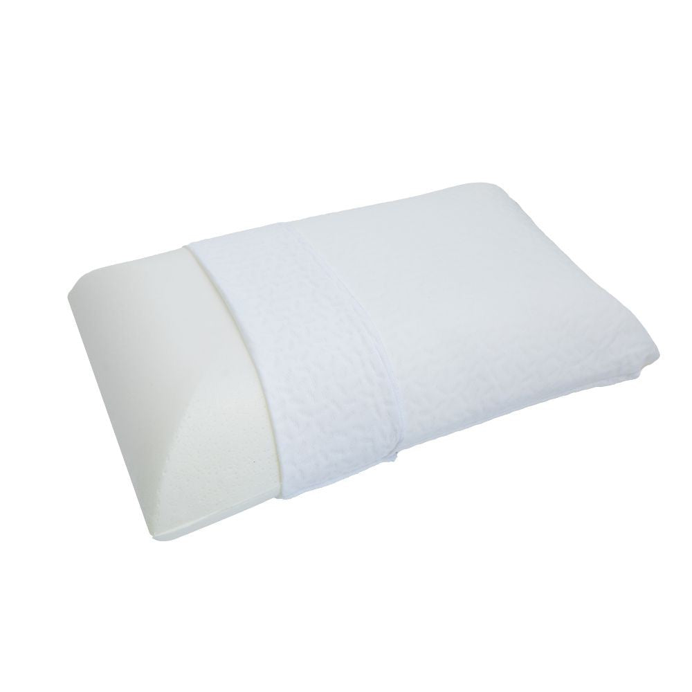 guanciale memory high in maglina premium h.18, guanciale ergonomico per un riposo confortevole