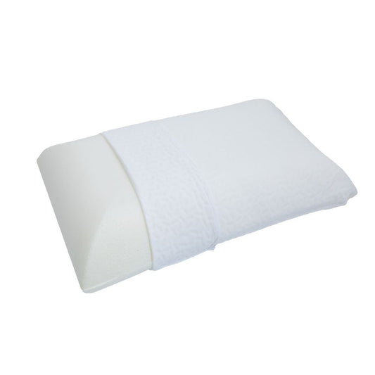 guanciale memory high in maglina premium h.18, guanciale ergonomico per un riposo confortevole