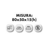 guanciale carbon15, vista ambientata su letto con biancheria coordinata