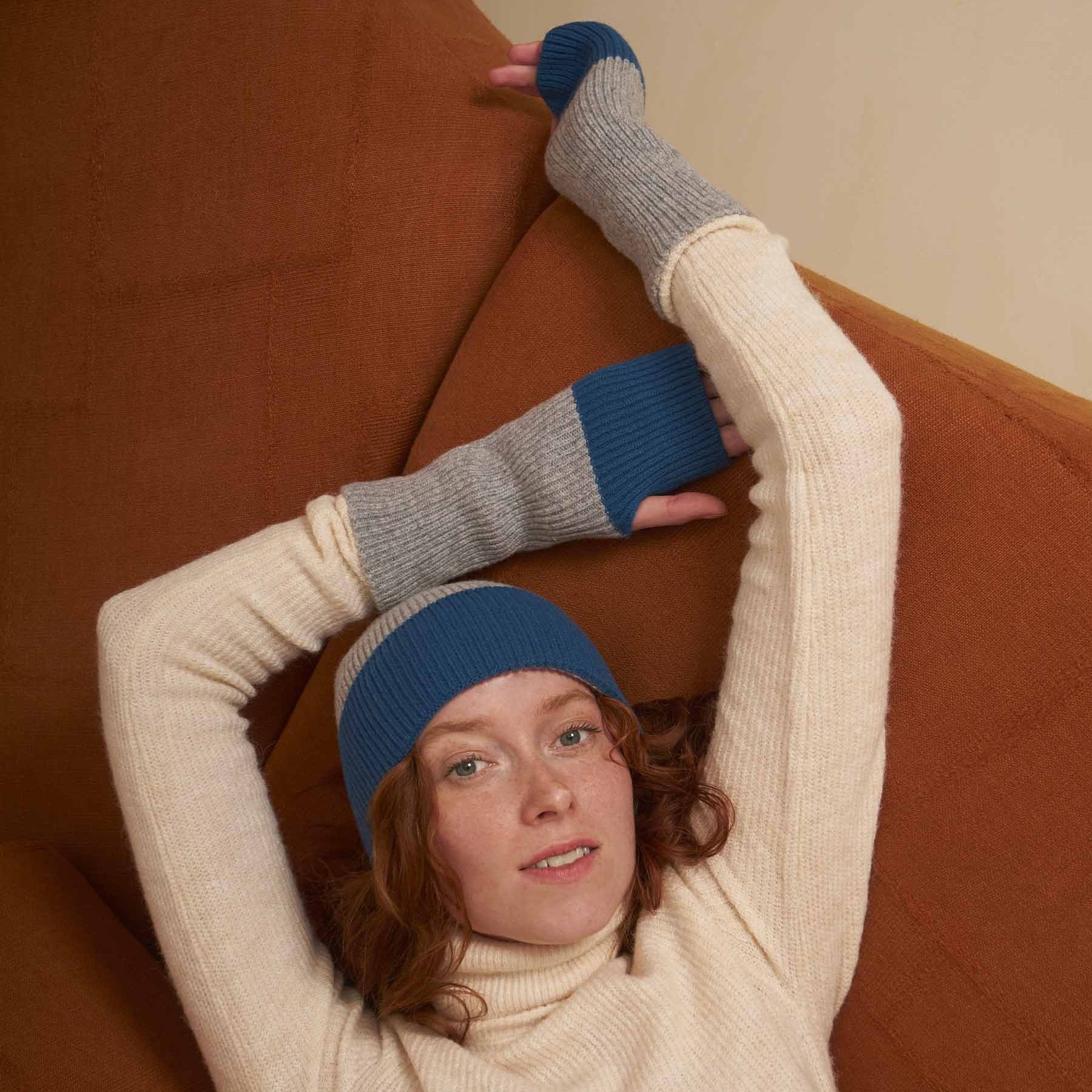 mitaines mary silver, colore silver, taglia 26 x 9. accessorio ecologico perfetto per le giornate fresche