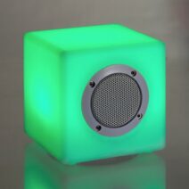 Lampada CUBO a LED con speaker 15×15 cm