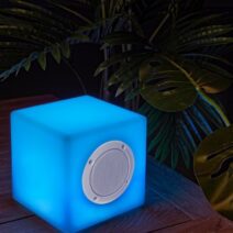 Lampada CUBO a LED con speaker 15×15 cm