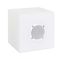 Lampada CUBO a LED con speaker 20×20 cm