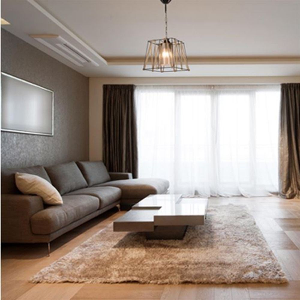 lampada a sospensione likya asz0990 in metallo nero e corda, cavo regolabile per adattarsi a soffitti di diverse altezze