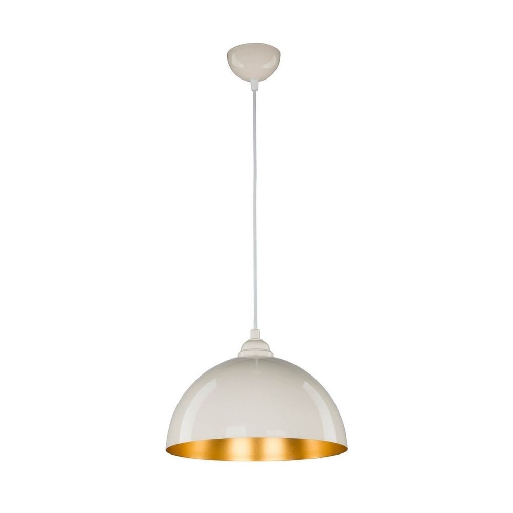 lampada a sospensione topak asz0948 in metallo bianco, lampada a sospensione con luce diretta, perfetta per tavolo da pranzo o cucina