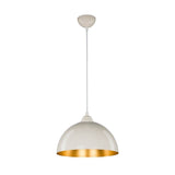 lampada a sospensione topak asz0948 in metallo bianco, lampada a sospensione con luce diretta, perfetta per tavolo da pranzo o cucina