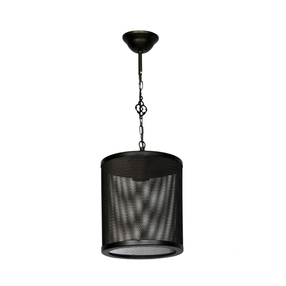 lampada a sospensione nadra mdl3857 in metallo reticolato nero, lampada a sospensione con luce diretta, perfetta per tavolo da pranzo o cucina