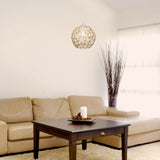 lampada a sospensione badem asz0993 in vetro soffiato, lampada sospesa ideale per open space, cucine e soggiorni