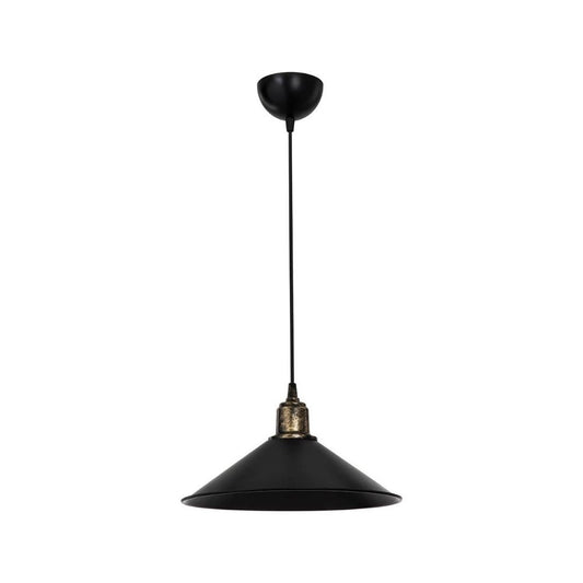 lampada a sospensione maya nera mdl4156, lampada a sospensione con luce diretta, perfetta per tavolo da pranzo o cucina