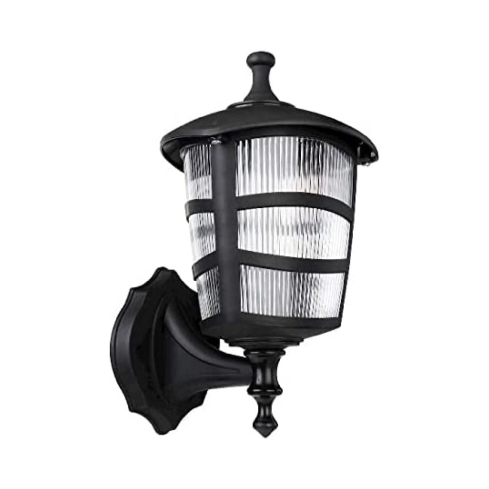 lampada a parete abs nera triangolare mdl3114, applique da parete con luce diffusa per ambienti interni eleganti