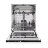 lavastoviglie incasso bertazzoni a scomparsa totale dw60s2iepdv 60 cm. 12 coperti classe e, vista frontale del prodotto