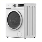 lavatrice carica frontale midea mf110w80ba10w 8 kg 1400 giri bianca classe a, classe energetica elevata per consumi ridotti